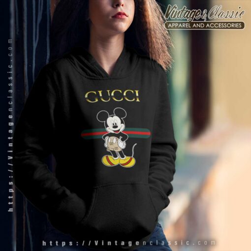 Happy Mickey Mouse With Gucci Shirt