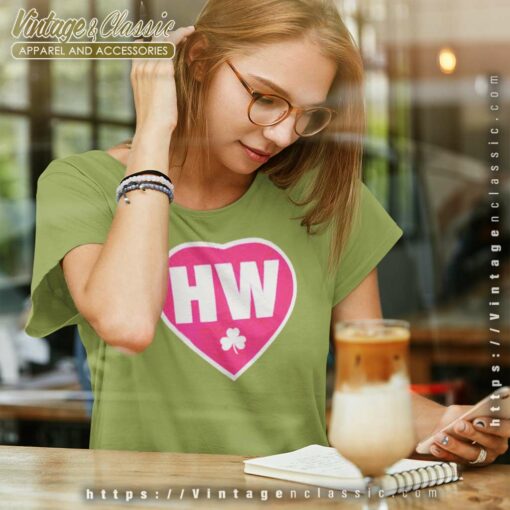 Heather Walker Heart Shirt, Heather Walker Celtics Tshirt
