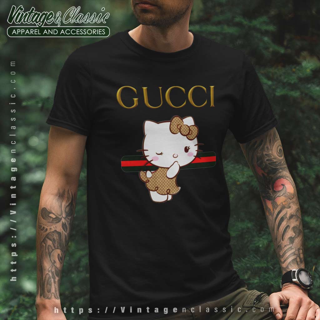 Parody Vintage Gucci Hello Kitty Unisex T-Shirt