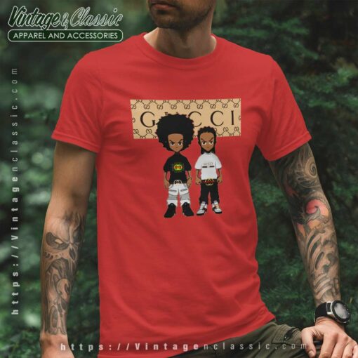 The Boondocks Gucci, Cool Huey and Riley X Gucci Shirt