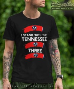 I Stand With The Tennessee Three Flag T Shirt