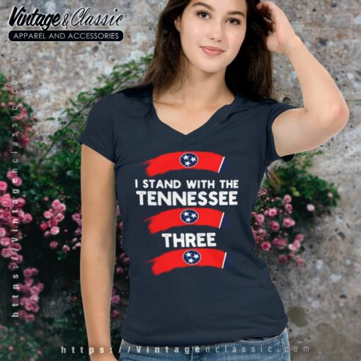 I Stand With The Tennessee Three Flag Shirt
