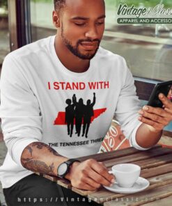 I Stand With The Tennessee Three Jones Pearson Sweatshirt