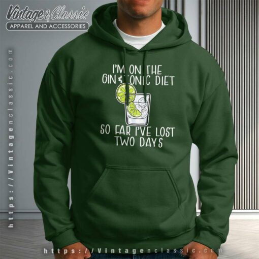 Im On The Gin And Tonic Diet Meme Shirt