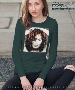 Janet Jackson Janet Cool Shirt Long Sleeve Tee