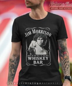 Jim Morrison Whiskey Bar Shirt