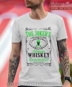 Jokers Whiskey Batman Mashup T Shirt
