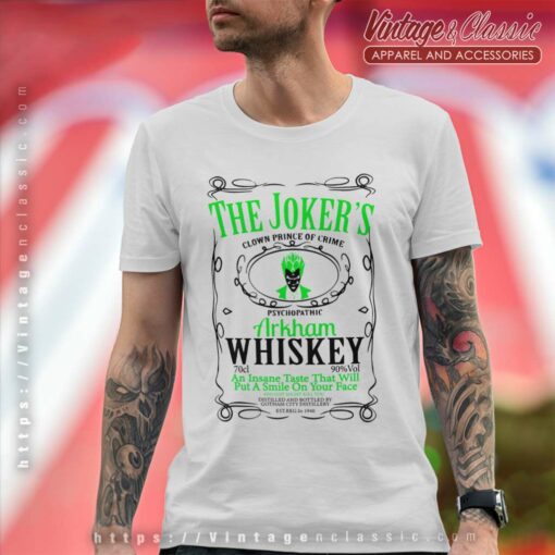 Jokers Whiskey Batman Mashup Shirt