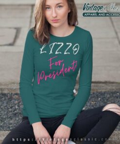 Lizzo For President The Special Tour Long Sleeve Tee