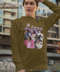 Lizzo Retro Graphic Tee Music Sweatshirt