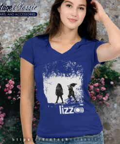 Lizzo Sunn O Metal V Neck TShirt