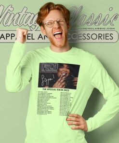 Lizzo The Special 2our Special Tour Shirt Long Sleeve Tee