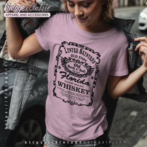 Lynyrd Skynyrd Old Time Whiskey Shirt