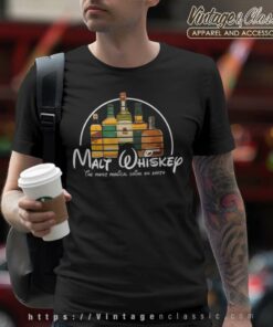 Malt Whiskey Disney Parody Shirt