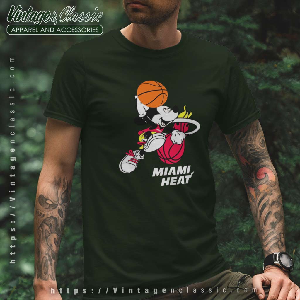 Mickey Mouse Phoenix Miami Heat Shirt - High-Quality Printed Brand