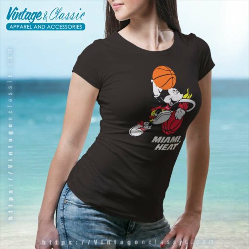 Mickey Mouse Phoenix Miami Heat Shirt