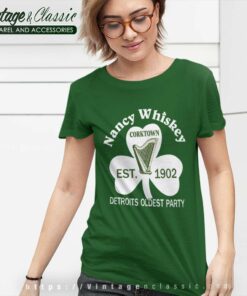 Nancy Whiskey Corktown Detroit T Shirt