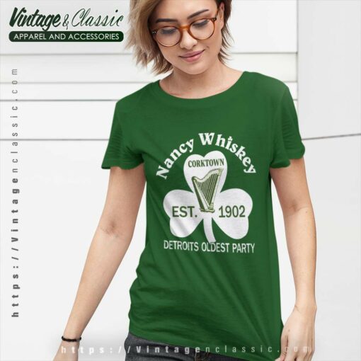 Nancy Whiskey Corktown Detroit Shirt