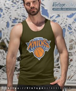 Nba New York Knicks Team Logo Knicks Tank Top Racerback