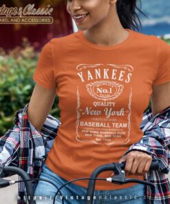 New York Yankees Whiskey Graphic Women TShirt