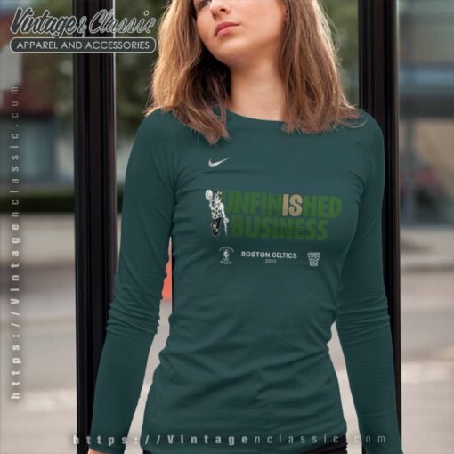 Nike Celtics Unfinished Business 2023 Shirt