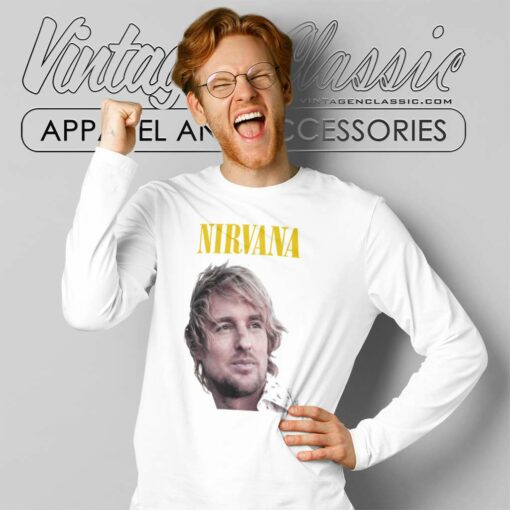 Nirvana Owen Wilson 90s Shirt