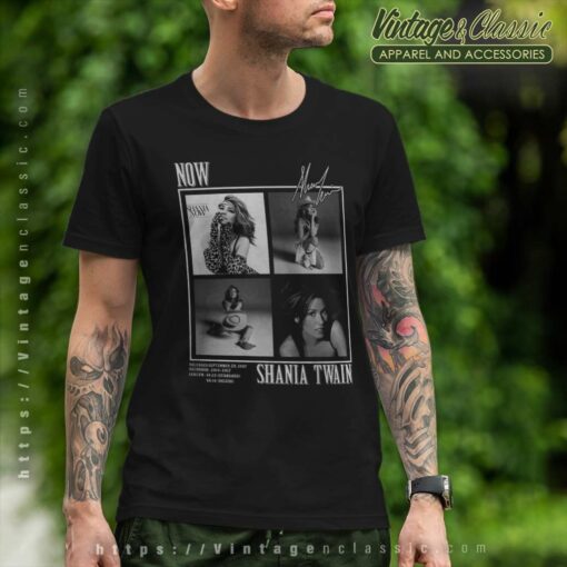 Now Shania Twain Shirt, The Queen Of Me Tour Tshirt