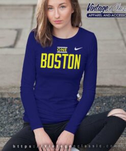 One Boston Shirts Honor Of One Boston Day Anniversary Long Sleeve Tee