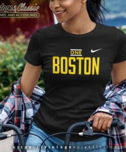 One Boston Shirts Honor Of One Boston Day Anniversary Women TShirt