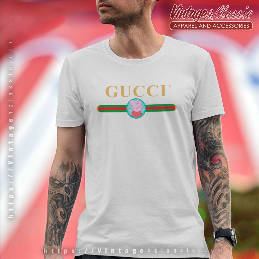 X Gucci Shirt - Printed Brand