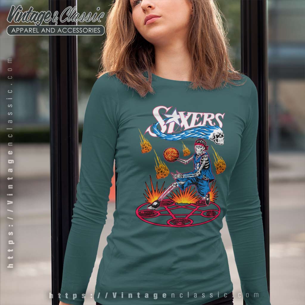 Philadelphia Shirt , Allen Iverson Playoffs - High-Quality Printed Brand