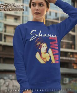 Queen Of Me Tour 2023 Merch Shania Twain Official Sweatshirt