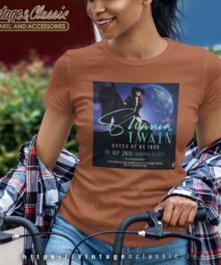 Queen Of Me Tour 2023 Poster Gift For Shania Twain Fans Women TShirt