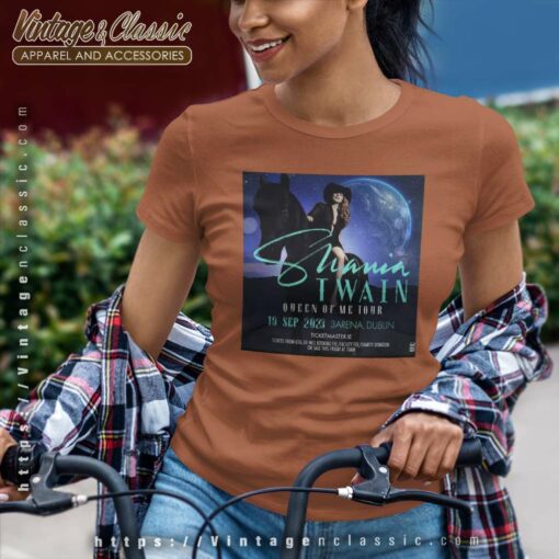 Queen Of Me Tour 2023 Poster, Gift For Shania Twain Fans Shirt