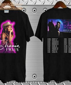 Queen Of Me Tour Shania Twain 2023 2 Sided Tshirt