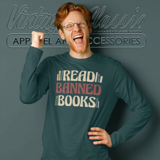 Read Banned Books Shirt, Book Lover Tee