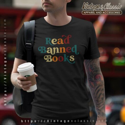 Read Banned Books Shirt, Bookish Tee