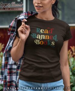 Read Banned Books Shirt Bookish Women TShirt