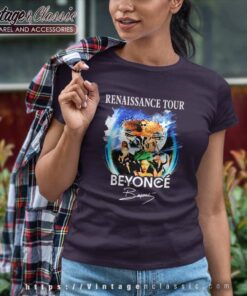 Renaissance Tour Beyonce Signature Shirt Women TShirt