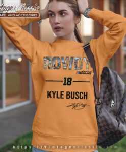 Rowdy Nascar 18 Kyle Busch Sweatshirt