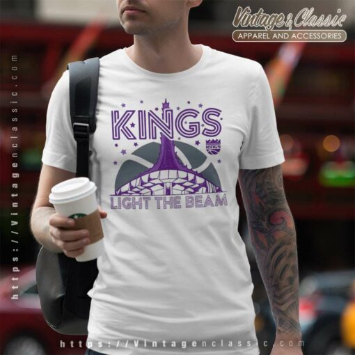 Sacramento Kings Light The Beam Hyper Local Shirt