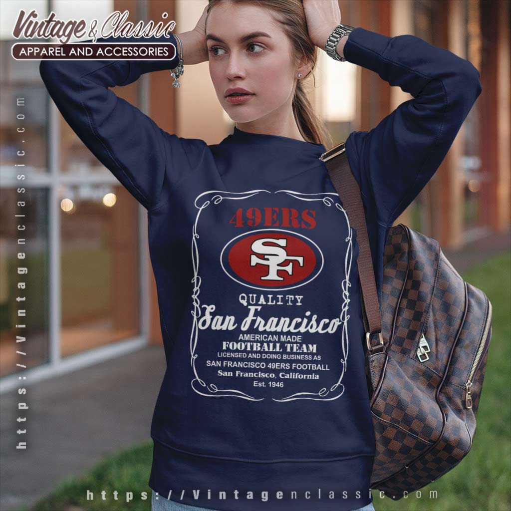 San Francisco 49ers Whiskey Long Sleeve T Shirt