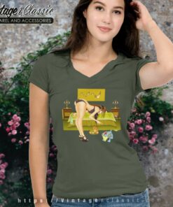 Sexy Girl Beyonce Renaissance World Tour 2023 Classic V Neck TShirt