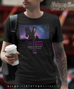 Shania Twain With Hailey Whitters Shirt Queen Of Me Tour 2023 Poster T Shirt