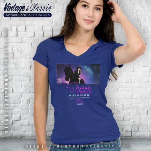 Shania Twain With Hailey Whitters Shirt, Queen Of Me Tour 2023 Poster T shirt