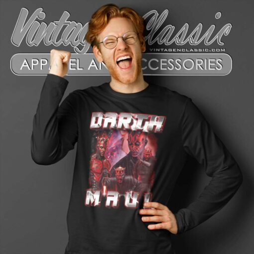 Star Wars Darth Maul Portrait Poster Shirt