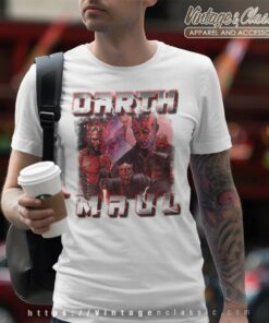 Star Wars Darth Maul Portrait Poster T Shirt