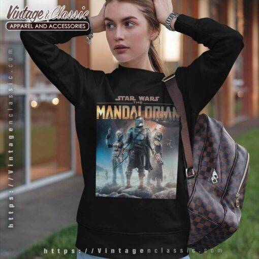Star Wars Movies Mandalorian Poster Shirt