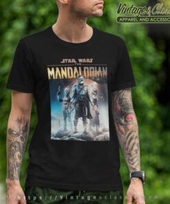 Star Wars Movies Mandalorian poster T Shirt