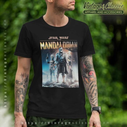Star Wars Movies Mandalorian Poster Shirt